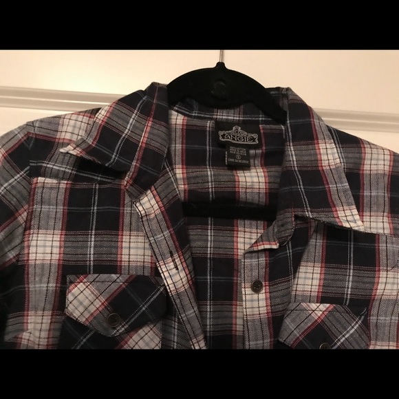 Plaid button down - Picture 2 of 2